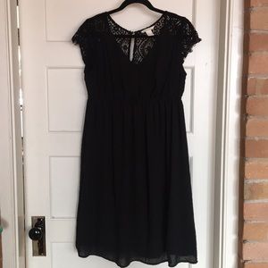 Black Maternity Dress